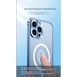 [พร้อมส่ง🇹🇭]2022 New Magnetic Case 13 Pro Max เคสแม่เหล็ก  กรอบอลูมิเนียม