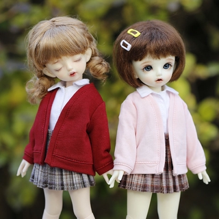 ชุดกระโปรงเครื่องแบบนักเรียน 1 / 6 Bjd Sd