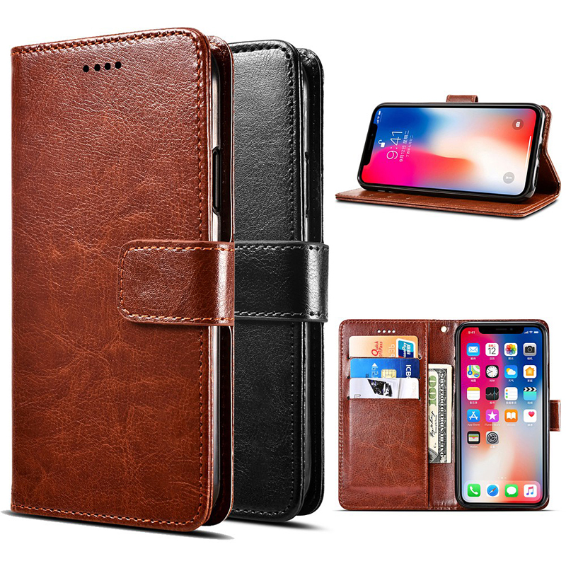 ✌✌✌Flip Case Samsung Note 3 4 5 S5 S6 S7 E7 A9 C9 Pro Leather Wallet Card Holder Cover Hl6n