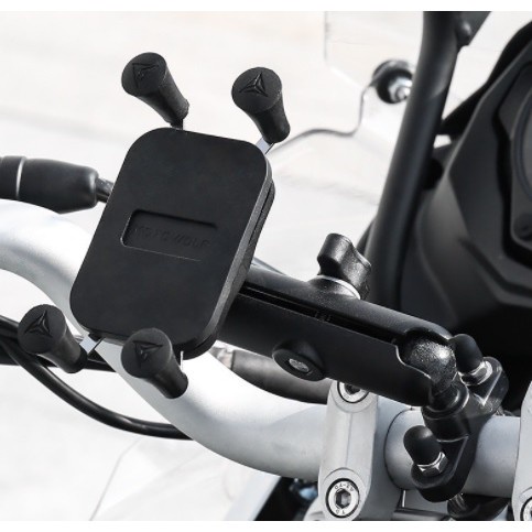 ที่จับโทรศัพท์ MOTOWOLF MDL2815 ที่จับมือถือ พร้อมยางรัดกันหลุด MDL 2815
