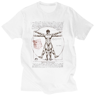 เสื้อยืดโอเวอร์ไซส์เสื้อยืดแขนสั้นพิมพ์ลาย Attack On TitanS-3XL