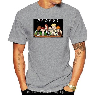 [S-5XL] เสื้อยืด พิมพ์ลาย Recess Forever The Squad Friends The Series Parody สีดํา ของขวัญ สําหรับผู้ชาย