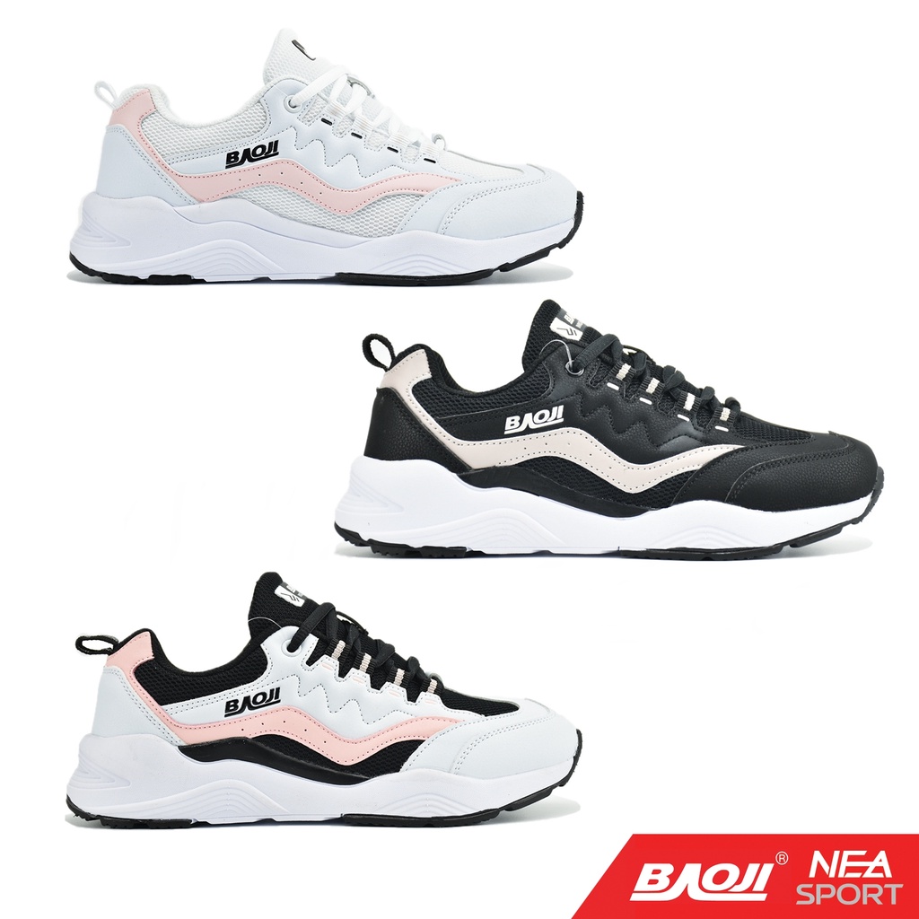 [ลด30% เก็บโค้ด 2509FASHDD] Baoji 644 Magic Night รองเท้าผ้าใบ บาโอจิ แท้ ผู้หญิง
