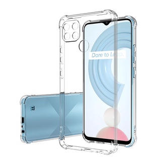 เคสใสกันกระแทกสำหรับ Realme C53 C55 C33 C30s C30 C35 C25 C25s C21 C21y C20 C17 C15 C12 C11 C3 C2 Narzo 50A 50i Prime 5G 4G 2022 2023