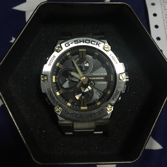 นาฬิกา G-Shock รุ่น GST-B100D-1A9DR (มือสอง) สภาพ 90% ใช้งานเองมีใบรับประกันสินค้า CMG