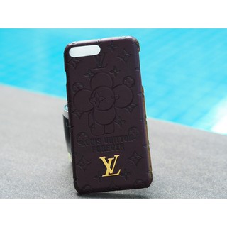 เคสไอโฟน เคสโทรศัพท์มือถือ LV Louis Vuitton เคสหลุยส์วิตตอง สแตมป์ลายซิกเนเจอร์ วิเวียน สีน้ำตาล Lv Vivienne