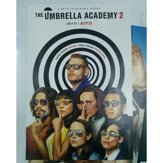 โปสเตอร์ซีรีย์ The Umbrella acedamy Netflixs