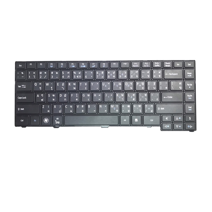 KEYBOARD ACER TravelMate 4750 P243 P643 TM4750 TM4750G TM4750Z TM4750ZG/ คีย์บอร์ดโน๊ตบุ๊คเอเซอร์ ไทย-อังกฤษ