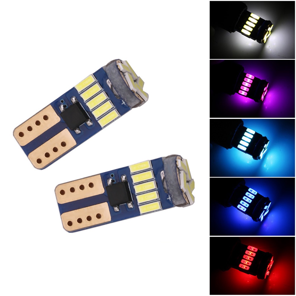 หลอดไฟตัดหมอก T10 Led 194 T10 Led Canbus T10 15 Smd 4014 สําหรับรถยนต์ 1 ชิ้น
