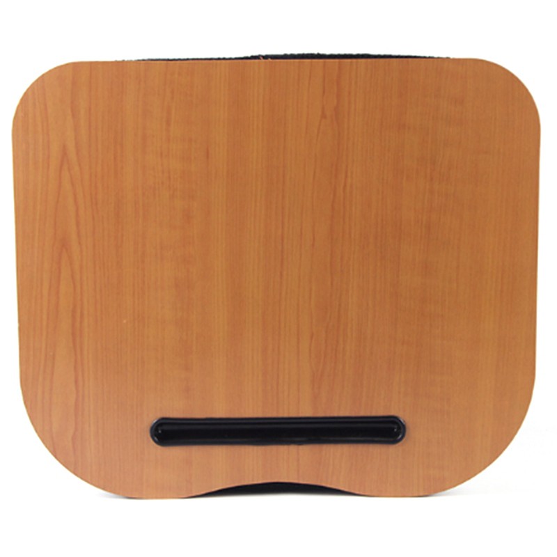 Bed Knee Lap Handy Computer Reading Writing Table Tablet Tray Cup