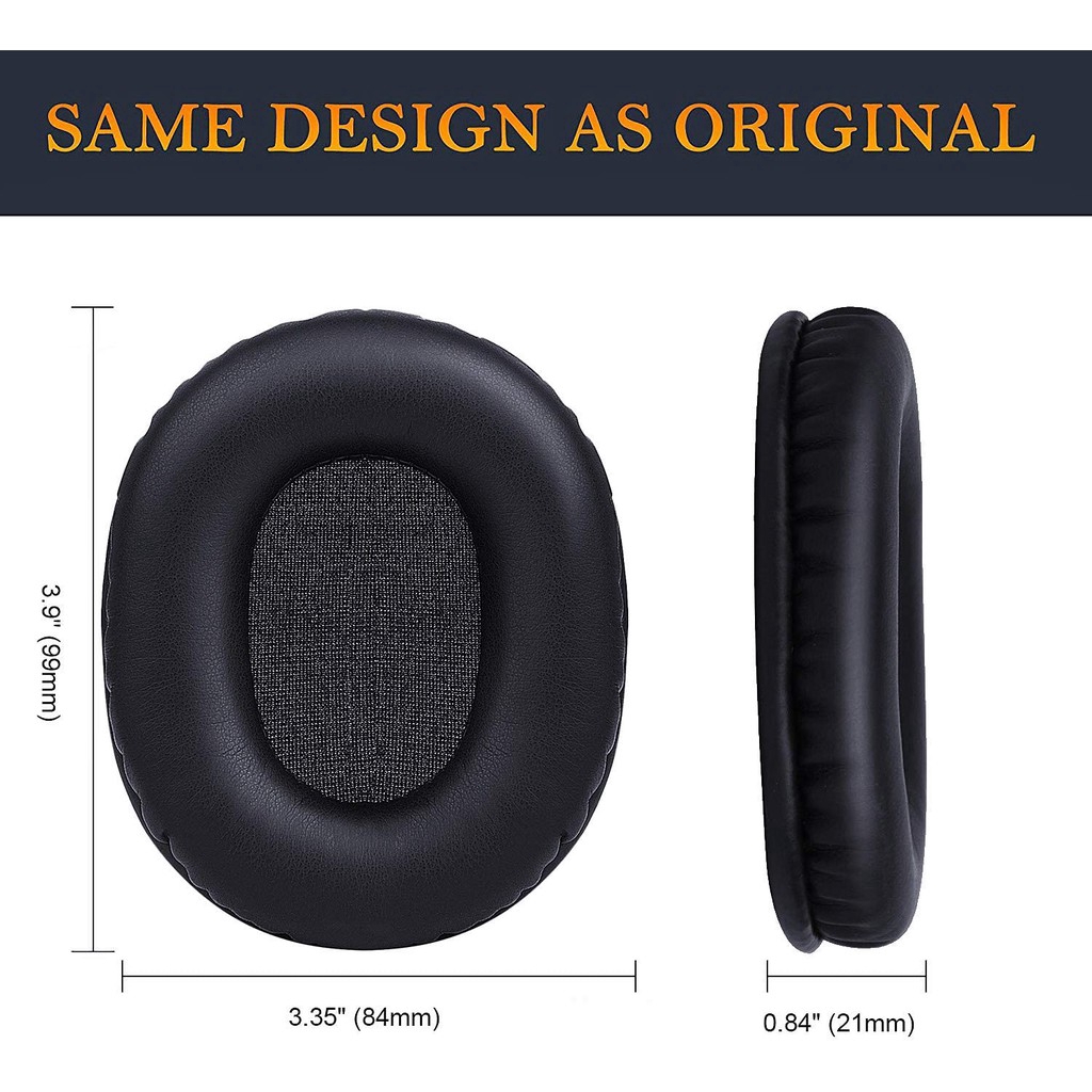 Professional ATH M-Series Ear Pads For Audio Technica M50x /M50 /M50xBT /M50RD /M40X /M30x /M20x /MSR7 Headphones Replacement Earpads