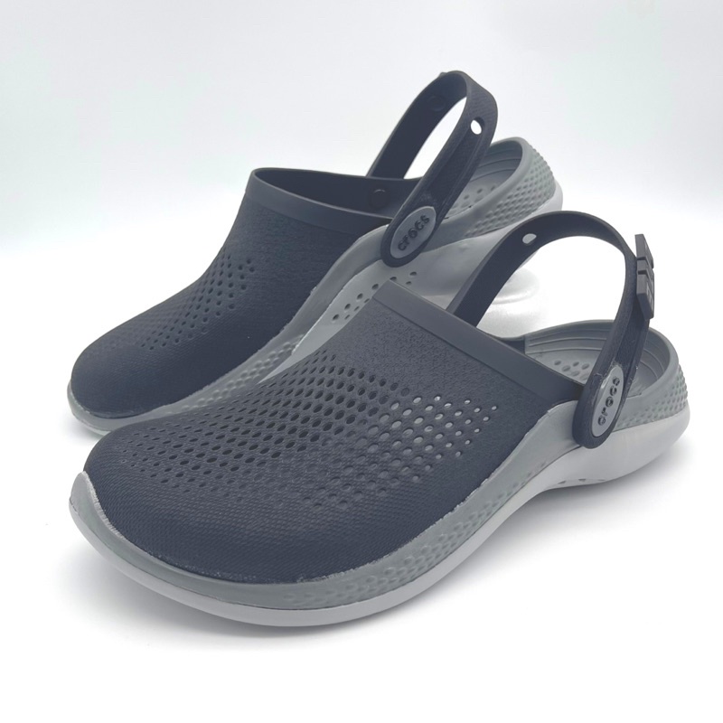รองเท้าแตะ คอร์ส crocs แบบสวม ลำลองแฟชั่น  สไตล์ LiteRide Clog สุดฮิต น้ำหนักเบา ใส่สบาย ผลิตจากยางแท้ 100%