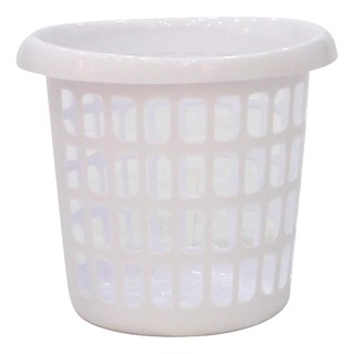 ตะกร้าผ้า ตะกร้าผ้ากลม JCJ 1134 ขาว อุปกรณ์จัดเก็บเสื้อผ้า ของใช้ภายในบ้าน BASKET ROUND JCJ 1134 WHITE
