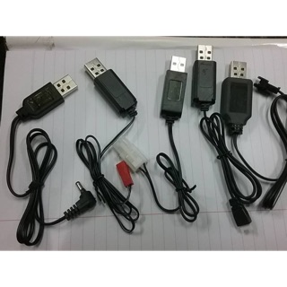 สายชาร์จusb 3.7v ใช้สำหรับชาร์จแบตเตอรี่