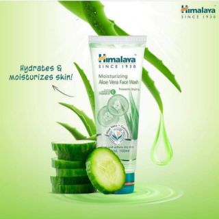 Himalaya Moisturizing Aloe Vera Face Wash 100ml