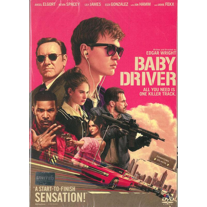 Baby Driver เบบี้ไดรฟเวอร์ (Slipcase) กล่องสวม (DVD) ดีวีดี