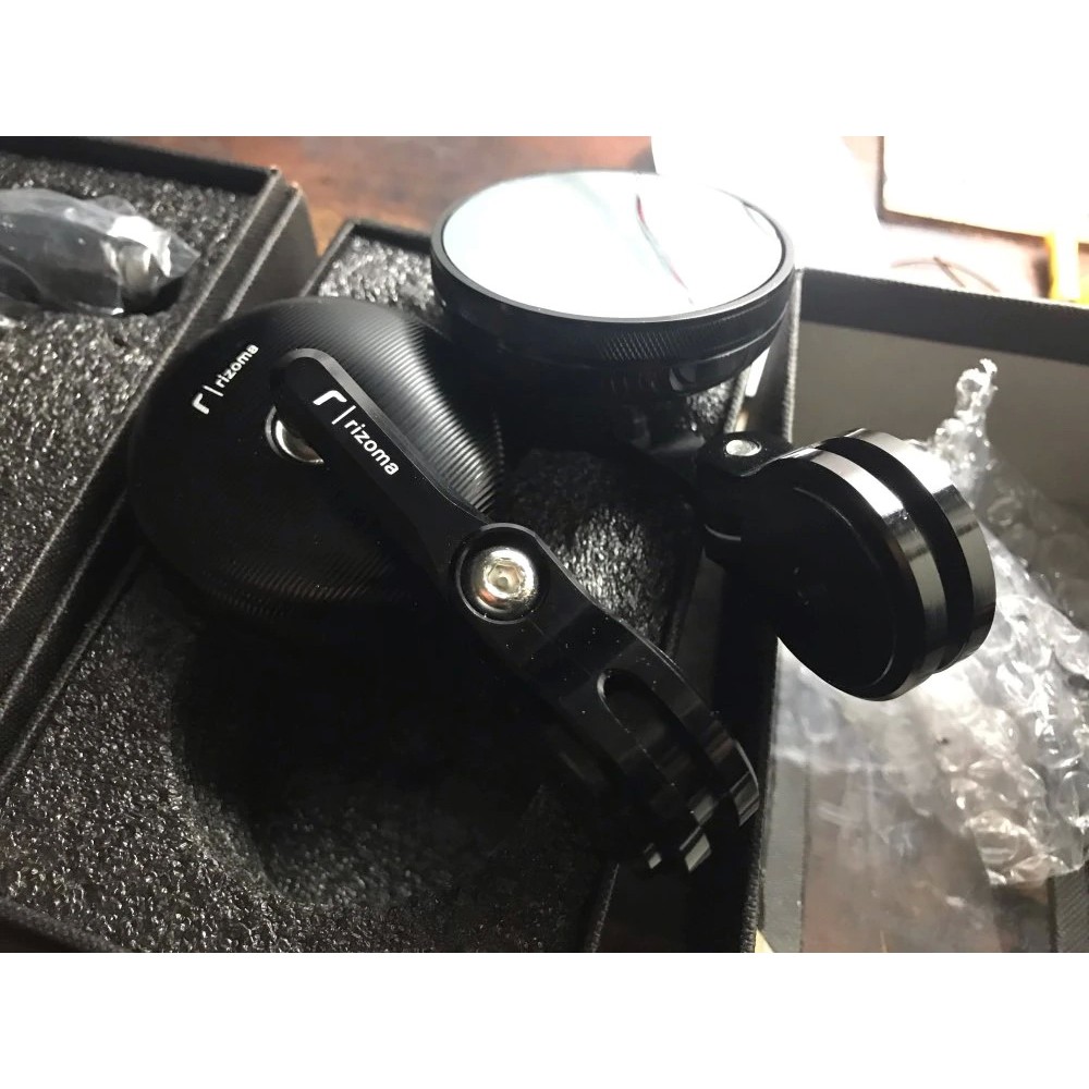 กระจกข้าง (side mirrors) กระจกกลม rizoma ขนาด 2.5 นิ้ว (62mm) สวยคลาสสิค