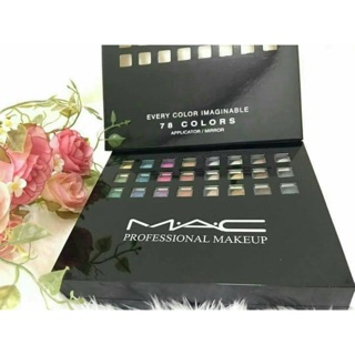 พาเลทครบเซ็ท MAC every colors 78 colors  พาเลทแบบสไลด์ 78 สีสันสดใส ลดแรงงงง