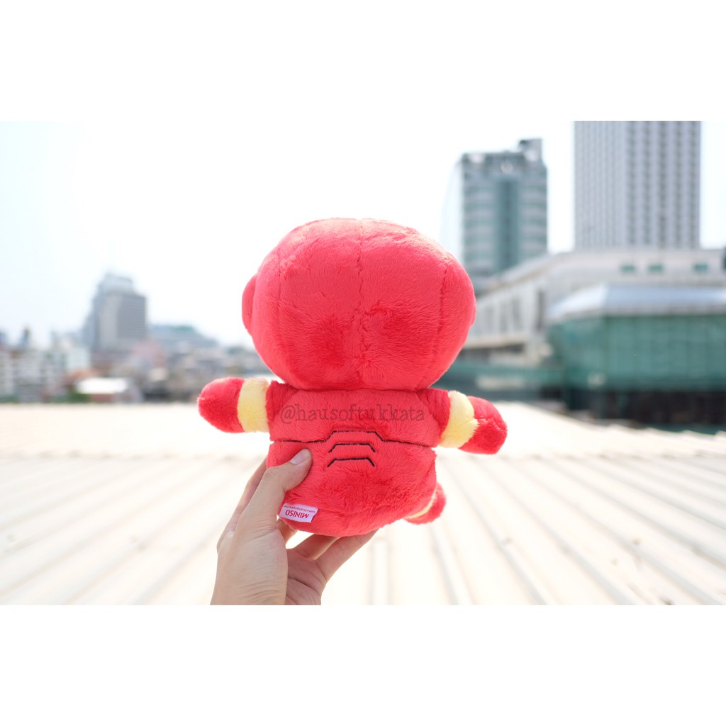 ตุ๊กตา Ironman ไอรอนแมน & Captain America กัปตันอเมริกา & Spiderman สไปเดอร์แมน ผ้าขน ท่านั่ง 9นิ้ว Marvel มาร์เวล ราคา ถูกที่สุด ดีลบีเคเค แกลเลอรีภาพที่ 3