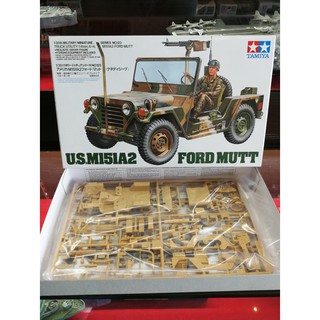 โมเดลประกอบ Tamiya 1/35 TA35123 U.S.M151A2 Ford Mutt