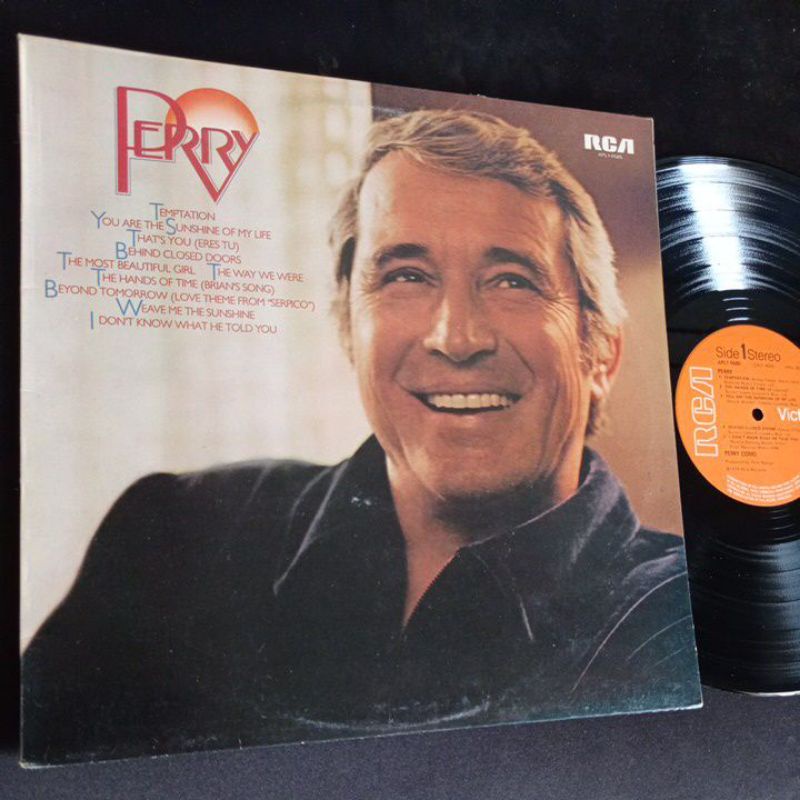 แผ่นเสียง 12 นิ้ว Perry Como The Charles Singles ทดลองฟังได้ครับ