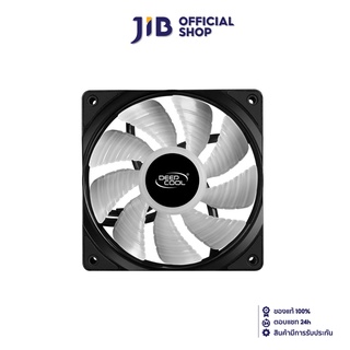 DEEPCOOL CASE FAN (พัดลมเคส)  12CM RF120 WHITE