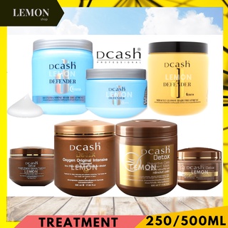 Dcash Defender Detox Treatment 250/500mlดีเเคช ดีเฟนเดอร์ ดีท็อกซ์ แฮร์ ทรีทเม้นท์(น้ำตาล ออริจินัล,สีฟ้า เหลือง ทอง)