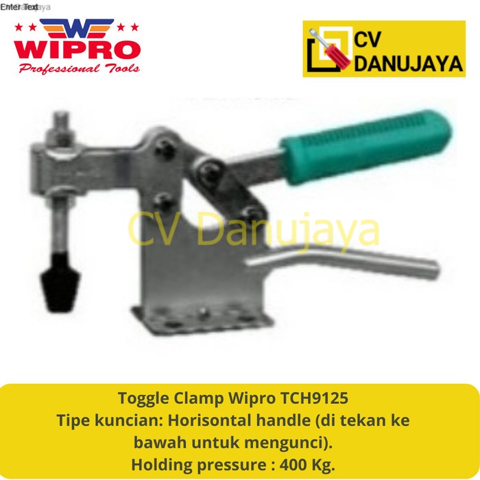 Toggle Clamp มือจับแนวนอน 400กก. Toggle Clamp WIPRO TCH915
