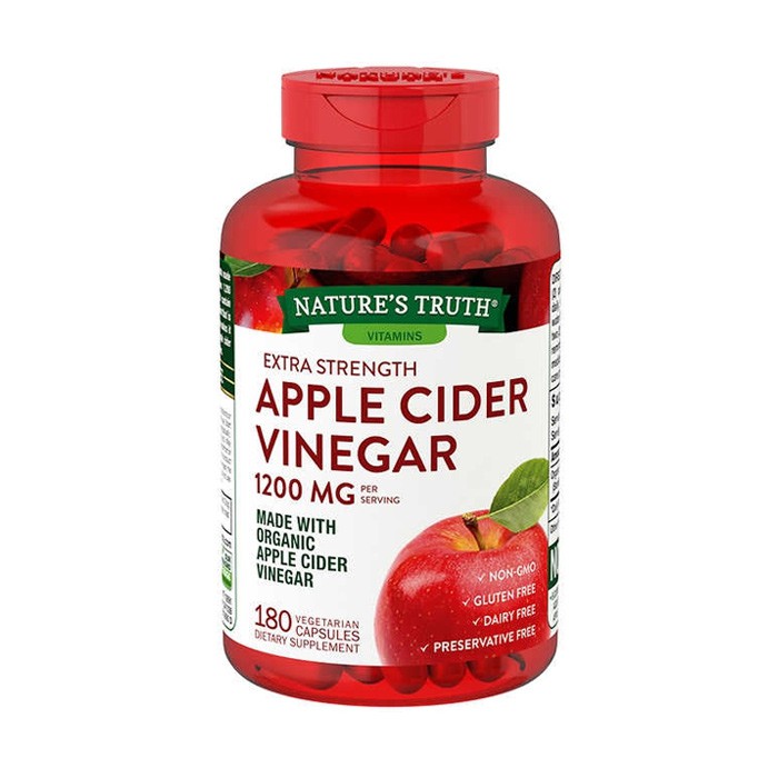 Nature's Truth Apple Cider Vinegar 1200mg 180 Capsule