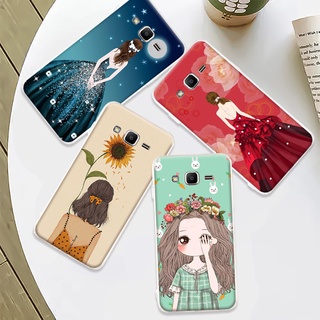 Samsung J2 Prime เคส สาวสวย ซิลิโคนนิ่ม TPU เยลลี่ เคสโทรศัพท์