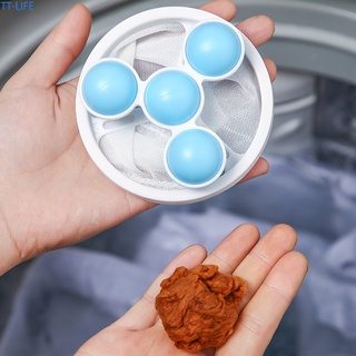 【TTLIFE】Washing Machine Float Filter Bag Filter Hair Remover Cleaning Decontamination Laundry Ball Clothes Wash Ball