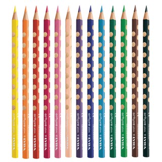 LYRA Groove Slim Colored Pencil (ดินสอสีไม้แท่งสามเหลี่ยม) ขายแยกสี