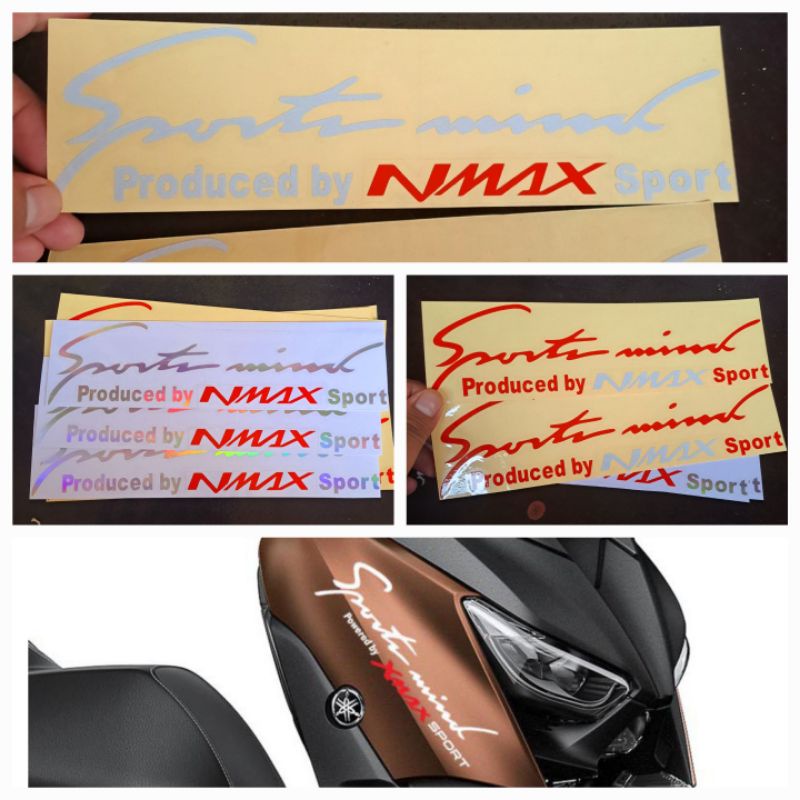 Yamaha NEW NMAX 155 CUTTING STICKER MINT SPORT MODEL