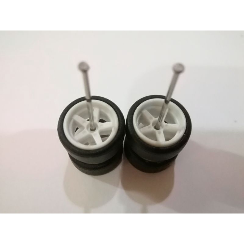 5spoke White JDM แกนยาว3.2เซนติเมตร พร้อมส่ง