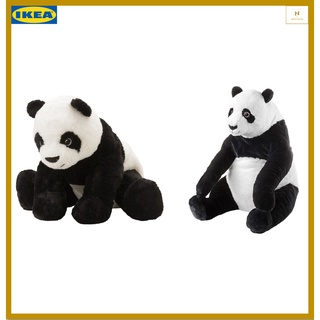 ตุ๊กตา ตุ๊กตาผ้า หมีแพนด้า มี 2 ขนาดให้เลือก KRAMIG ครอมมิก และ DJUNGELSKOG ยุงเงลสกูก (IKEA)