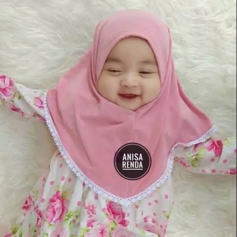 ฮิญาบลูกไม้เด็ก/ฮิญาบเด็ก 1-3 ปี