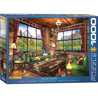 COZY CABIN by Dominic Davison - จิ๊กซอว์ 1000 pc PUZZLES EUROGRAPHICS