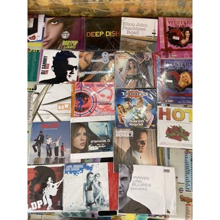 cd vcd ซีดี วีซีดี เพลงฝรั่ง เพลงสากล elton john mcfly trance united dj sammy bodypop dj fred trasgressiva red beat