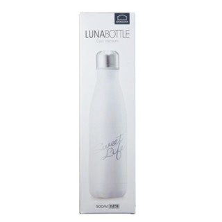 LOCK&amp;LOCK กระติกน้ำสุญญากาศ Luna Bottle 500ml-White