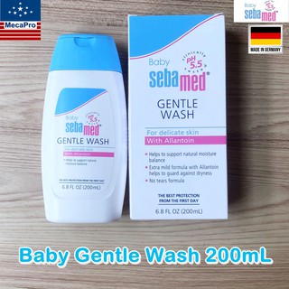 Sebamed - Baby Gentle Wash 200mL ซีบาเมด ผลิตภัณฑ์อาบน้ำสำหรับเด็ก สูตรอ่อนโยนพิเศษ