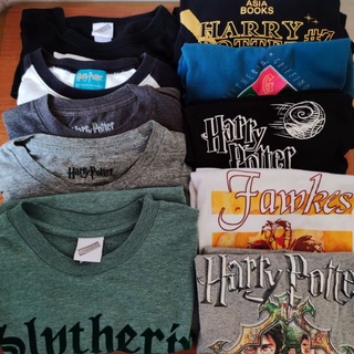 เสื้อยืดแฮร์รี่ เสื้อยืดมือสอง โลกเวทมนตร์ wizarding world ของสะสมแฮร์รี่