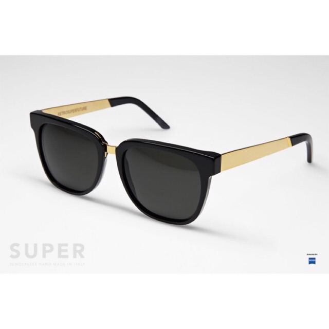 แว่น Super People Francis Black & Gold แท้100%