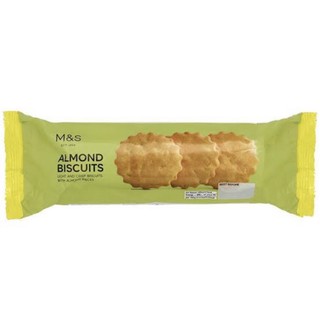 บิสกิตผสมอัลมอนด์ Marks&amp;Spencer almond biscuit M&amp;S