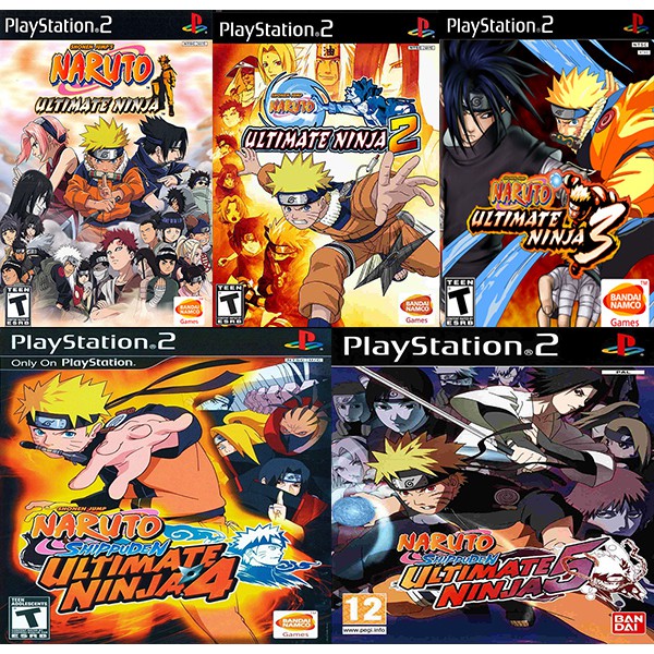 แผ่นเกมส์ PS2 (ส่งไว) Naruto Ultimate Ninja ALL