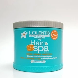 ส่งฟรี/มีไลฟ์ ถูก แท้ ลอเลนติส แฮร์สปาทรีทเมนท์นาโน หมักผม Lolentis hair spa บำรุงเส้นผม เล็ก500g ใหญ่10