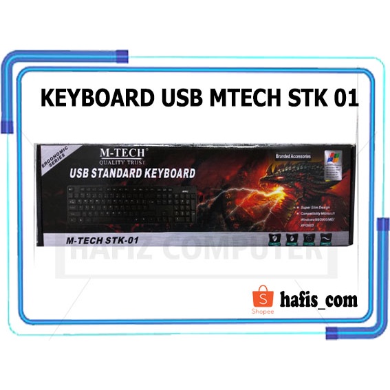 คีย์บอร์ด USB MTECH STK 01