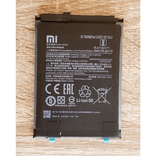 🐳 แบตเตอรี่ Xiaomi Redmi Note 9 Pro (4G) Xiaomi Redmi Note 10 Pro 4G Battery Model BN53