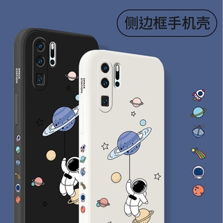 CASE HUAWEI  nova7 7se nova8se Lens in stock: silicone case Huawei mate30 mobile phone case astronaut Huawei p40pro P30protective case