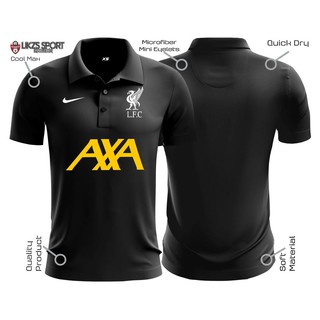 เสื้อโปโลแขนสั้น ลายทีมชาติฟุตบอล Liverpool Travel Jersey DX3-NK-AXA ชุดเหย้า สําหรับผู้ชาย