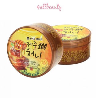[หมดอายุ 2/2024] Pax Moly Jeju 100 เจลน้ําผึ้ง ผ่อนคลาย (300 กรัม)